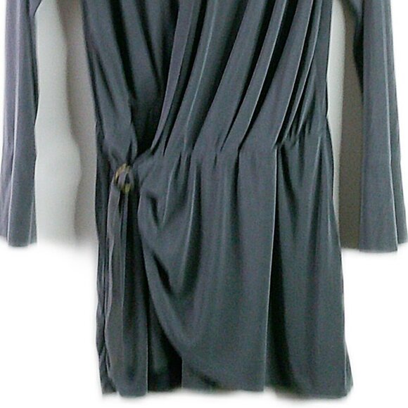 Free People - Long Sleeve Light Weight Slate Grey Jacket - Size S - Picture 2 of 9